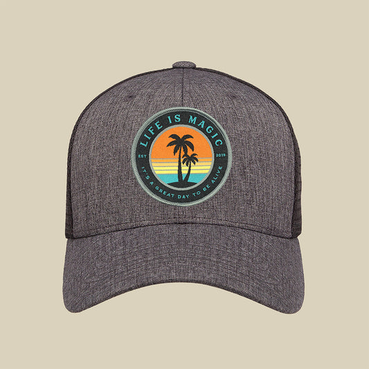 Island Sunrise BGGJG - Mélange Charcoal/Black Hat