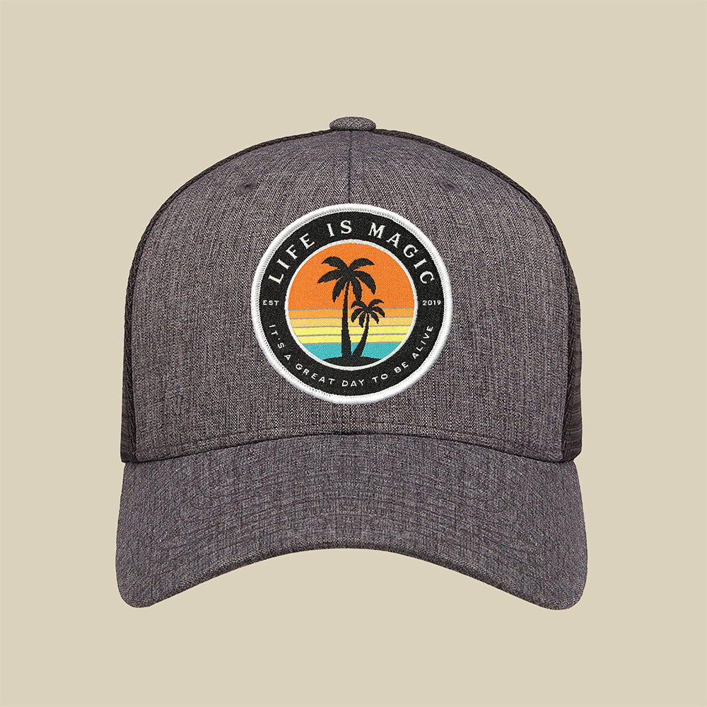 Island Sunrise BGWWW - Mélange Charcoal/Black Hat