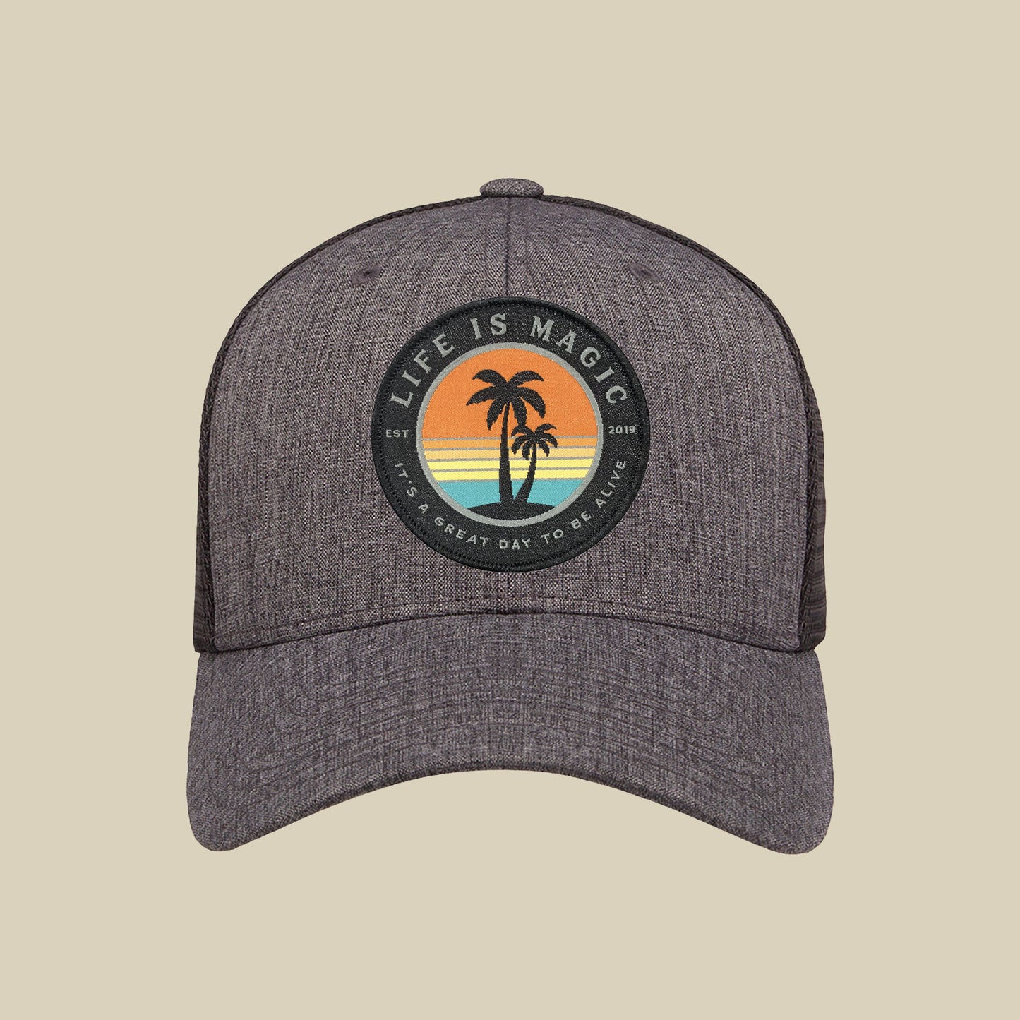 Island Sunrise BGGGB - Mélange Charcoal/Black Hat