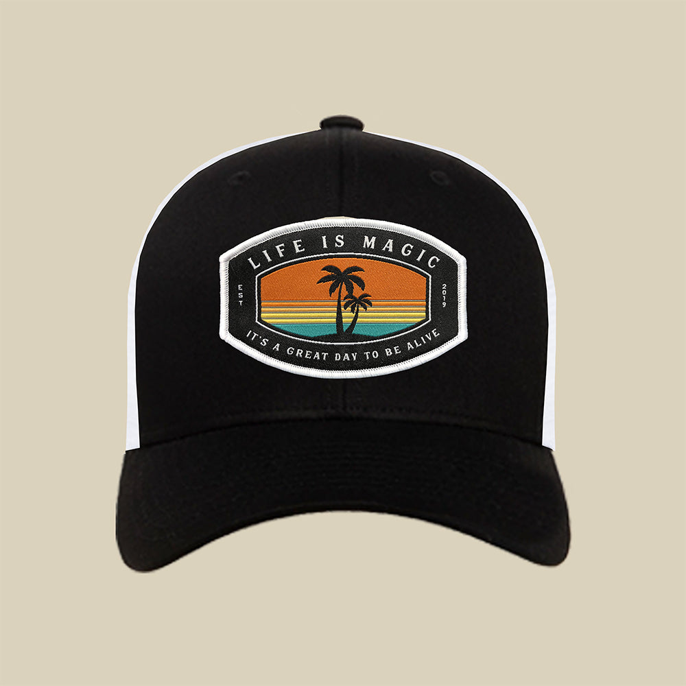 Vintage Sunrise BGWWW - Black/White Hat